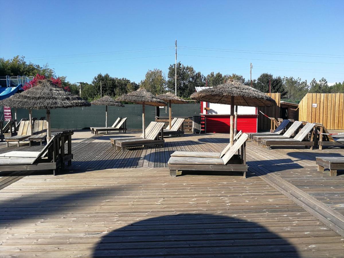 Mobil Home Climatise Au Domaine Lalande A Mimizan-Plage Dış mekan fotoğraf
