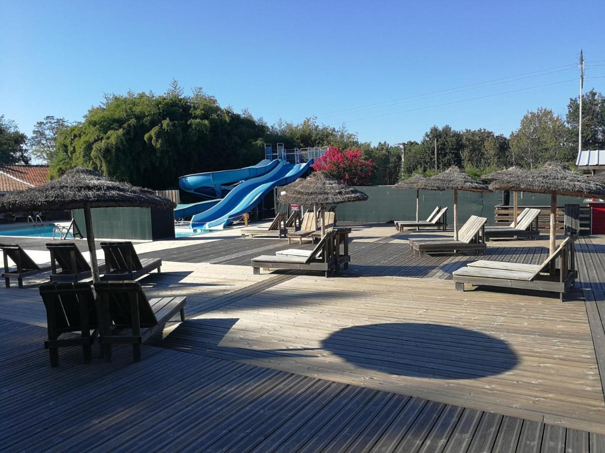 Mobil Home Climatise Au Domaine Lalande A Mimizan-Plage Dış mekan fotoğraf