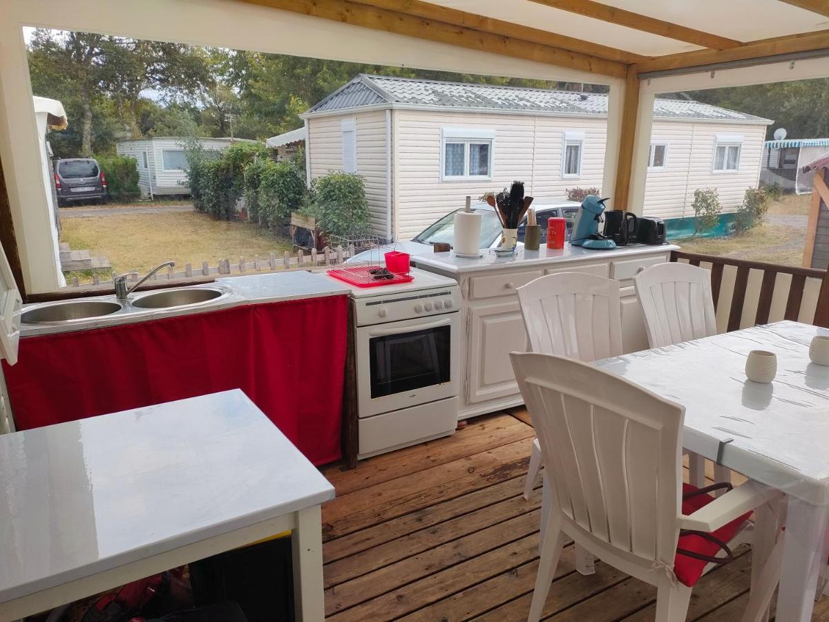 Mobil Home Climatise Au Domaine Lalande A Mimizan-Plage Dış mekan fotoğraf