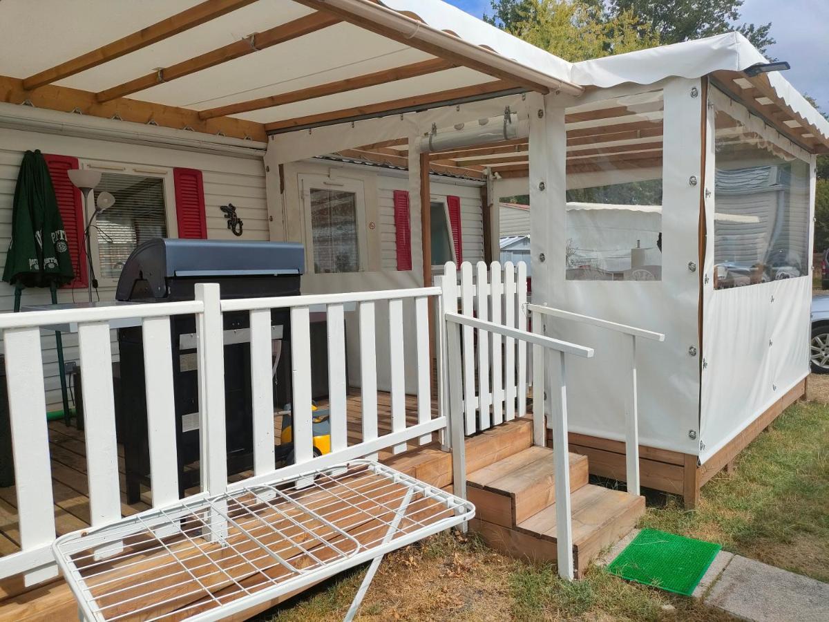 Mobil Home Climatise Au Domaine Lalande A Mimizan-Plage Dış mekan fotoğraf