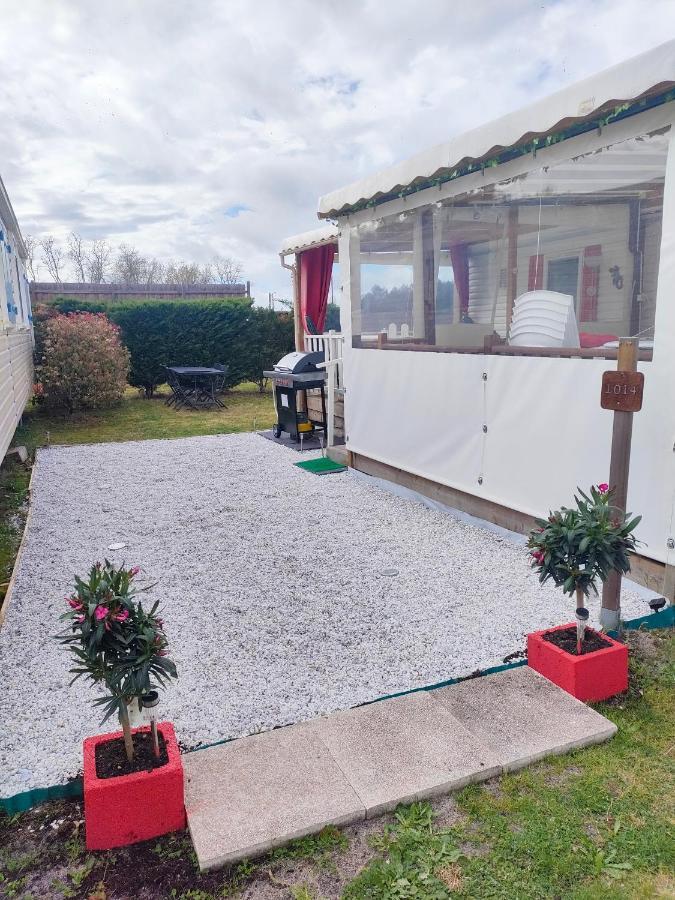 Mobil Home Climatise Au Domaine Lalande A Mimizan-Plage Dış mekan fotoğraf